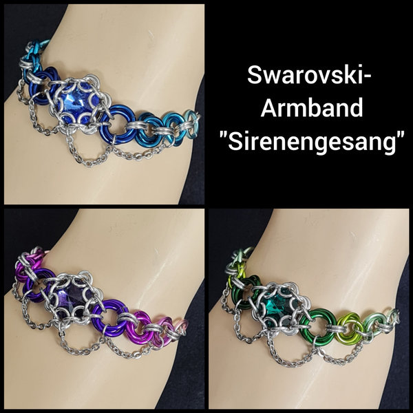 Swarovski-Armband "Sirenengesang"